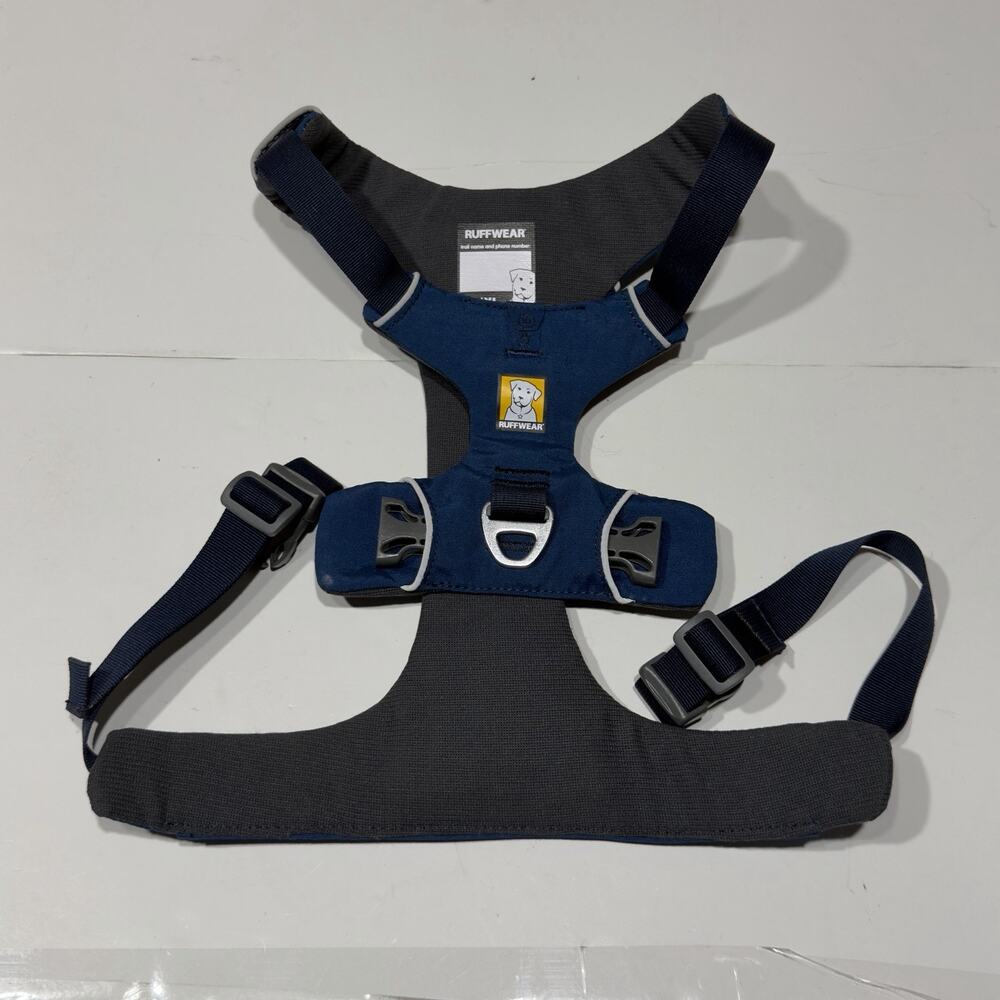 Ruffwear Front Range Dog Harness Size L/XL Pacific Blue Padded Reflective